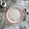 8 Ct. Rose Gold Foil Floral Paper Dessert Plates Elegant Wedding & Bridal Shower Tableware 7"